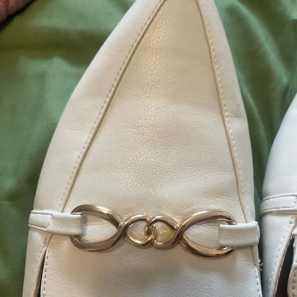 Beige Flat Mule Size 11 Never Worn - Picture 4 of 5